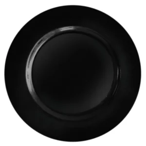 Black Acrylic Charger Plates