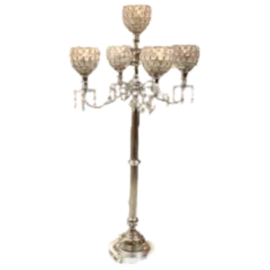 Candleabra Silver 5arm