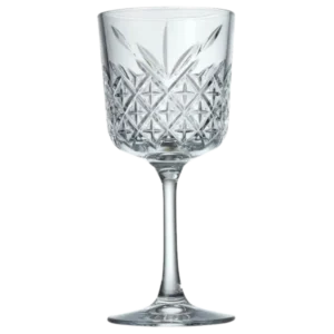 Crystal-Cut Wine Glasses