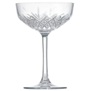 Crystal-Cut Champagne Coupe